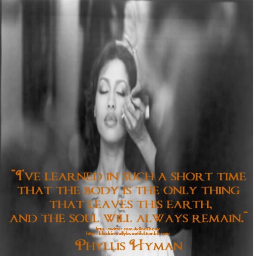Phyllis Hyman quotes