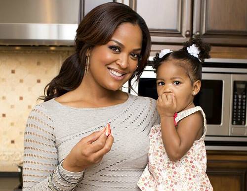 Laila Ali and her daughter